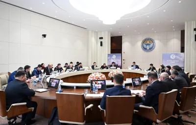 Президенттик администрацияда VI Дүйнөлүк көчмөндөр оюндарын уюштуруу комитетинин биринчи отуруму өттү Президенттик администрацияда VI Дүйнөлүк көчмөндөр оюндарын уюштуруу комитетинин биринчи отуруму өттү